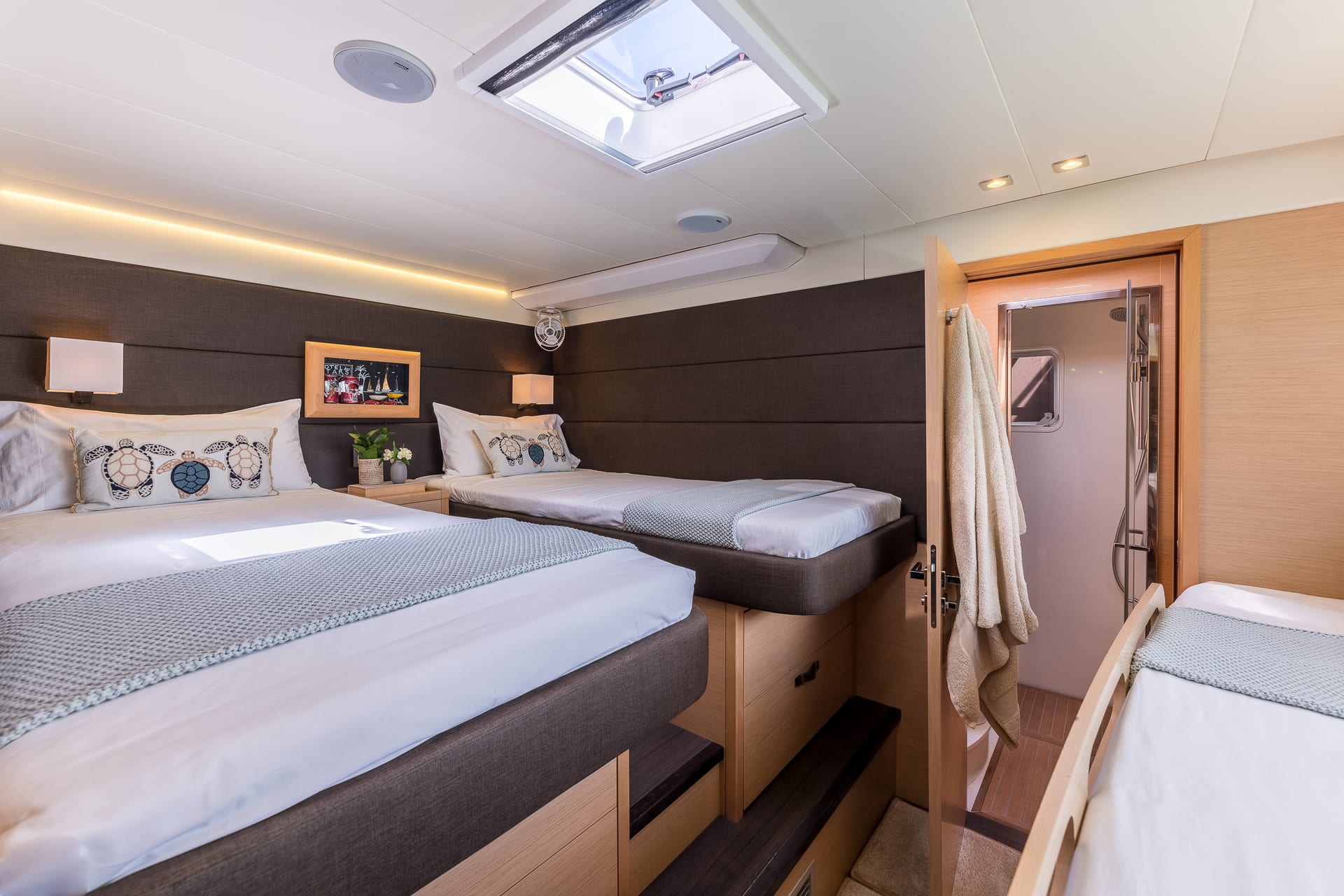 Seek — Twin-Kabine mit Pullman-Berth