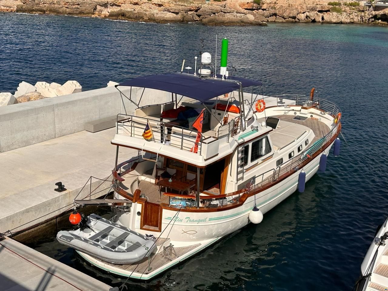 Menorquin 180 — Achterdeck und Cockpit